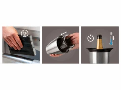 Vacu Vin Wijnkoeler Active Cooler Elegant - Box - Zwart 9 Vacu Vin Wijnkoeler Active Cooler Elegant - Box - Zwart -Cuisine Et Table Productafbeeldingen CL 39 1