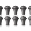 Vacu Vin Wijnstopper Vacuum Wine Stopper - Grijs - 10 Stuks -Cuisine Et Table Productafbeeldingen CL 60 1