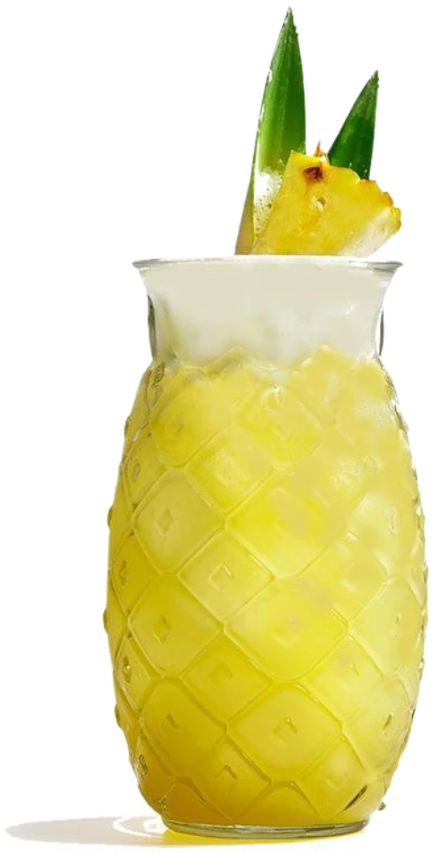 Cocktailglas / Tiki Ananas Glas - 400 Ml - 6 Stuks 4 Cocktailglas / Tiki Ananas Glas - 400 Ml - 6 Stuks - Image 2