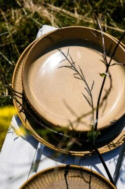 Jay Hill Dinerborden Silhouette ø 27 Cm - 4 Stuks -Cuisine Et Table Resize Silhoutte Geel 1 1