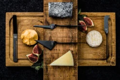 Laguiole Style De Vie Kaasmes En Botermes Zwart- 6 Stuks -Cuisine Et Table SDVCheese6Black