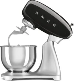 SMEG Keukenmachine - 800 W - Zwart - 4.8 Liter - SMF02BLEU -Cuisine Et Table SMF02BLEU 4