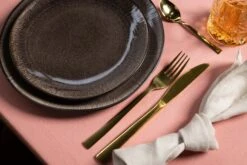 Studio Tavola Ontbijtborden Samos ø 22 Cm - 6 Stuks -Cuisine Et Table ST Dark Brown 2