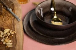 Studio Tavola Kommen Samos ø 17 Cm - 6 Stuks -Cuisine Et Table ST Dark Brown 5 1