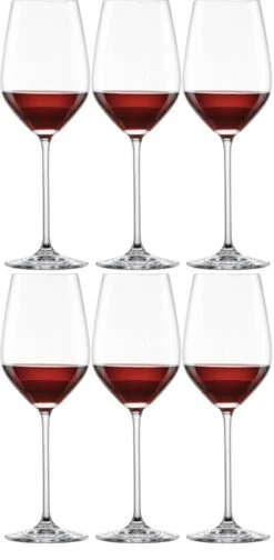 Schott Zwiesel Wijnglazen Fortissimo - Set 18 Delig - Witte En Rode Wijnglazen & Gin Tonic Glazen -Cuisine Et Table Schott Zwiesel Wijnglazen Fortissimo 500 ml 6 Stuks