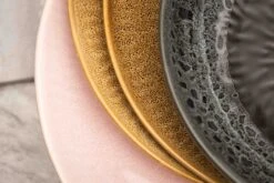 Jay Hill Serviesset Alderney - 4-delig - Bruin/Geel -Cuisine Et Table Set 2 Sfeer Eilanden Klein 2 4