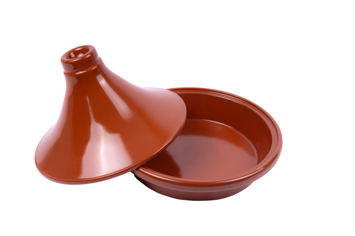 Cookinglife Tajine Regas - Aardewerk - Terracotta - ø 32 Cm / 3 Liter 4 Cookinglife Tajine Regas - Aardewerk - Terracotta - ø 32 Cm / 3 Liter - Image 2