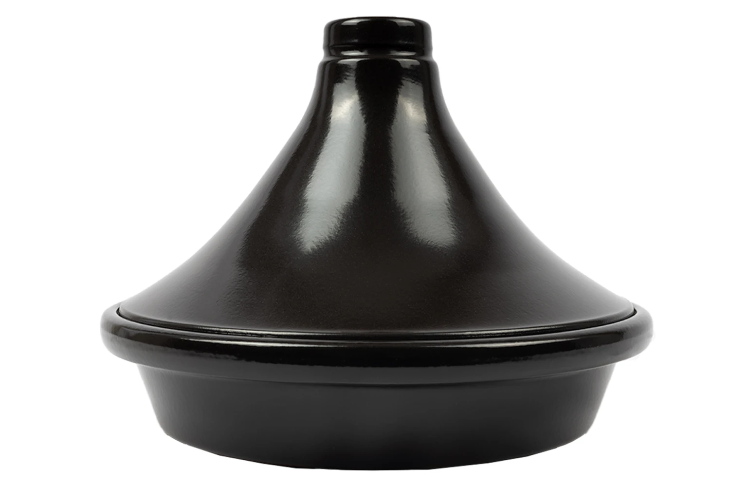 Cookinglife Tajine Regas - Aardewerk - Zwart - ø 32 Cm / 3 Liter 3 Cookinglife Tajine Regas - Aardewerk - Zwart - ø 32 Cm / 3 Liter
