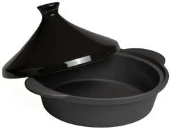 Blackwell Tajine Gietijzer - Zwart - ø 30 Cm / 3 Liter -Cuisine Et Table Tajine zwart groot 1