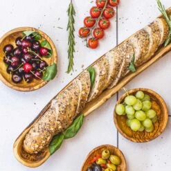 Jay Hill Stokbroodbak Tunea - Olijfhout - 50 Cm 7 Jay Hill Stokbroodbak Tunea - Olijfhout - 50 Cm -Cuisine Et Table Tunea 10 2