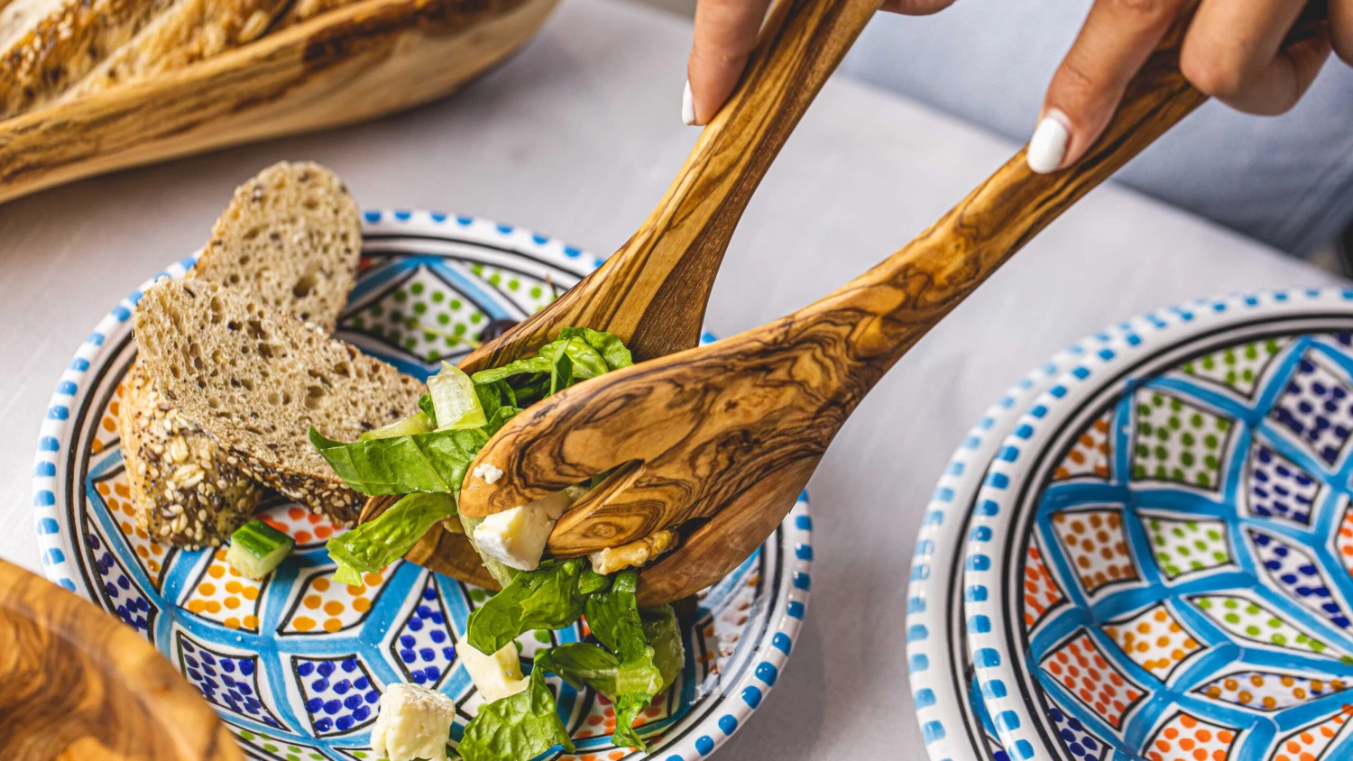 Jay Hill Spatelset (pollepel, Risotto Lepel & Slabestek) Tunea - Olijfhout 6 Jay Hill Spatelset (pollepel, Risotto Lepel & Slabestek) Tunea - Olijfhout - Image 4