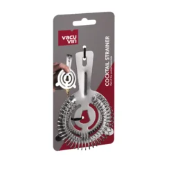 Vacu Vin Cocktail Zeef - Zilver - ø 9.5 Cm -Cuisine Et Table VV CocktailStrainer Packshot VV9