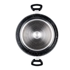 Westinghouse Hapjespan Black Marble - ø 28 Cm / 4.5 Liter - Standaard Anti-aanbaklaag -Cuisine Et Table WCCC0009L28MBBWestinghouseLowCasserole4