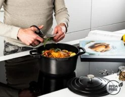Westinghouse Braadpan Performance - Blissful Black - ø 28 Cm / 6.7 Liter -Cuisine Et Table WCCC0095024BK 4 1
