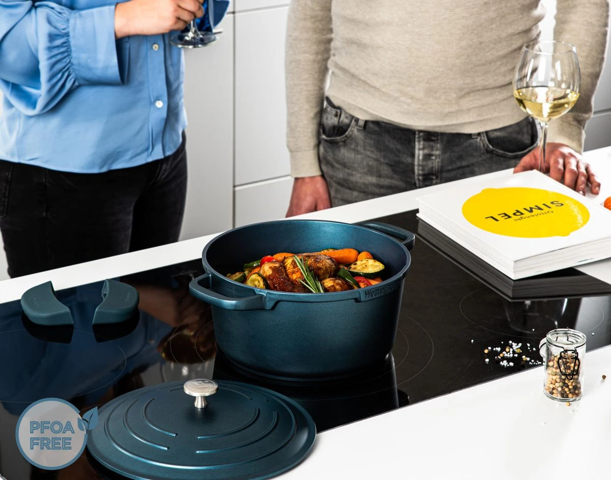 Westinghouse Braadpan Performance - Bravery Blue - ø 28 Cm / 6.7 Liter 4 Westinghouse Braadpan Performance - Bravery Blue - ø 28 Cm / 6.7 Liter - Image 2