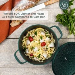 Westinghouse Braadpan Performance - Gracious Green - ø 24 Cm / 4.5 Liter -Cuisine Et Table WCCC0095024SG 2