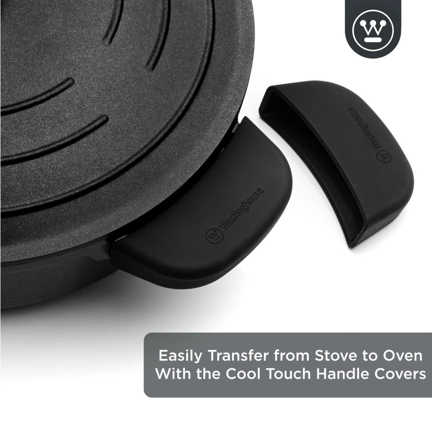 Westinghouse Hapjespan Performance - Blissful Black - ø 32 Cm / 5.8 Liter - Standaard Anti-aanbaklaag 4 Westinghouse Hapjespan Performance - Blissful Black - ø 32 Cm / 5.8 Liter - Standaard Anti-aanbaklaag - Image 2