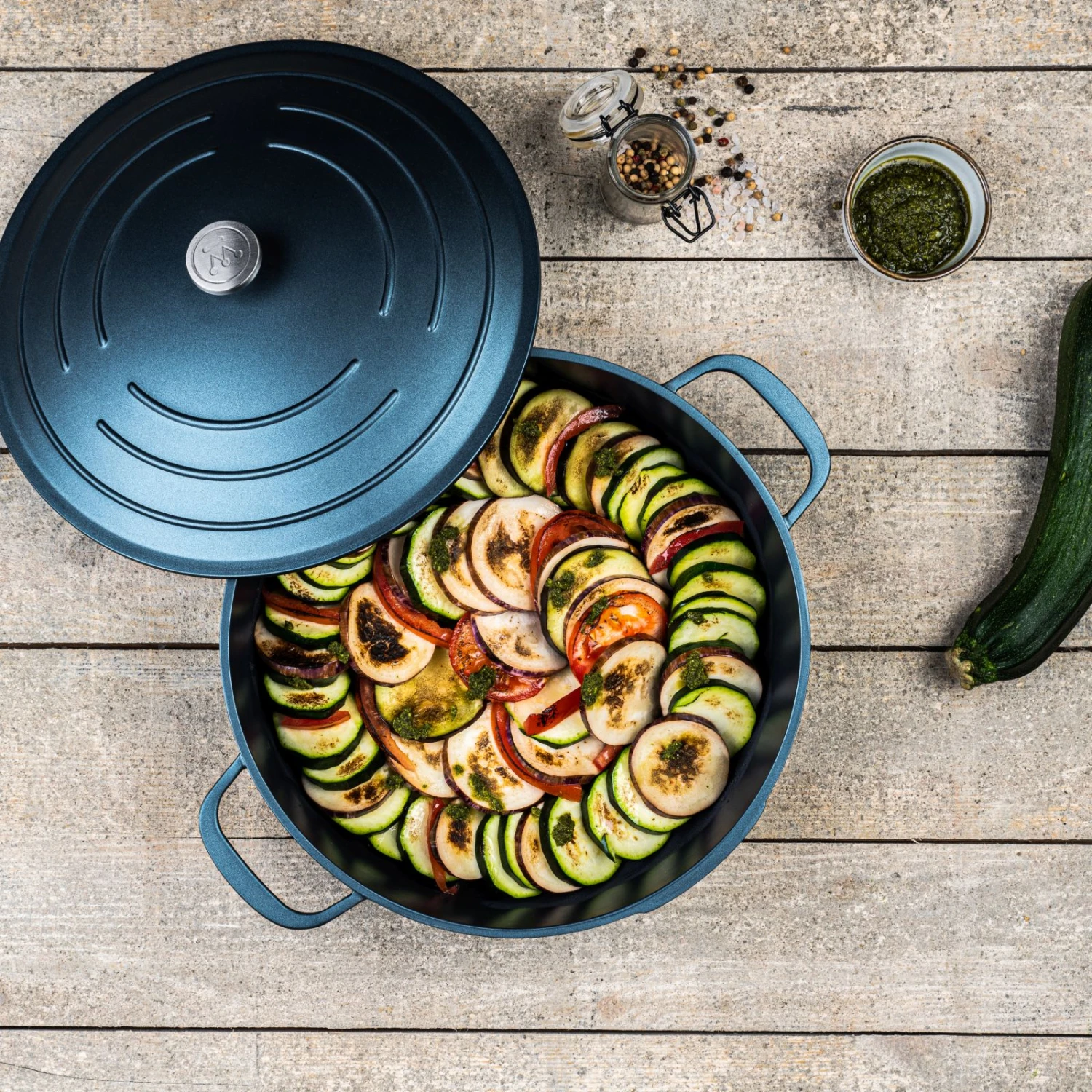 Westinghouse Hapjespan Performance - Bravery Blue - ø 28 Cm / 4.1 Liter - Standaard Anti-aanbaklaag 13 Westinghouse Hapjespan Performance - Bravery Blue - ø 28 Cm / 4.1 Liter - Standaard Anti-aanbaklaag - Image 11