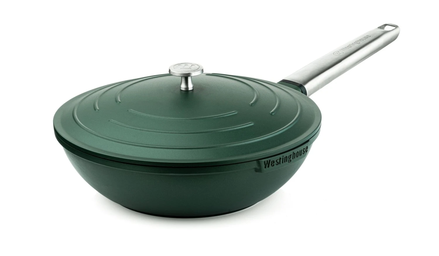 Westinghouse Wokpan Performance - Gracious Green - ø 28 Cm - Standaard Anti-aanbaklaag 3 Westinghouse Wokpan Performance - Gracious Green - ø 28 Cm - Standaard Anti-aanbaklaag