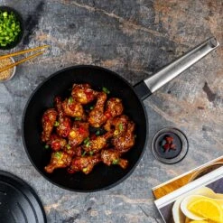 Westinghouse Koekenpan Performance - Blissful Black - ø 24 Cm - Standaard Anti-aanbaklaag -Cuisine Et Table WCFP0095024BK 8