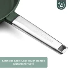 Westinghouse Koekenpan Performance - Gracious Green - ø 24 Cm - Standaard Anti-aanbaklaag -Cuisine Et Table WCFP0095024SG 5