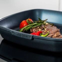 Westinghouse Grillpan Performance - Bravery Blue - 28 X 28 Cm - Standaard Anti-aanbaklaag -Cuisine Et Table WCFP0095G28BL 7
