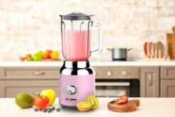 Westinghouse Blender Retro Collections - Roze - 1.5 Liter - WKBE221WH -Cuisine Et Table WKBE221PK Table Blender PINK Lifestyle