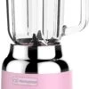 Westinghouse Blender Retro Collections - Roze - 1.5 Liter - WKBE221WH 2 Westinghouse Blender Retro Collections - Roze - 1.5 Liter - WKBE221WH -Cuisine Et Table WKBE221PK Table Blender main