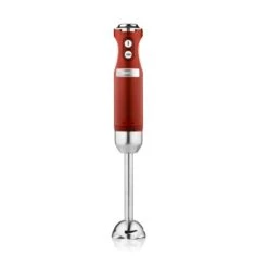 Westinghouse Staafmixer Retro Collections - 600 W - Cranberry Red - WKHBS270RD -Cuisine Et Table WKHBS270RD Retro Hand Blender 1 600x600 1