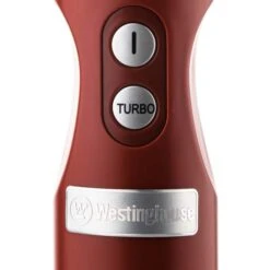 Westinghouse Staafmixer Retro Collections - 600 W - Cranberry Red - WKHBS270RD -Cuisine Et Table WKHBS270RD Retro Hand Blender 2 600x600 1