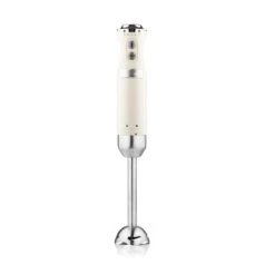 Westinghouse Staafmixer Retro Collections - 600 W - Vanilla White - WKHBS270WH -Cuisine Et Table WKHBS270WH Retro Hand Blender 1