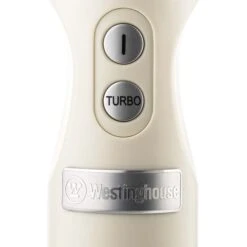 Westinghouse Staafmixer Retro Collections - 600 W - Vanilla White - WKHBS270WH -Cuisine Et Table WKHBS270WH Retro Hand Blender 2 600x600 1