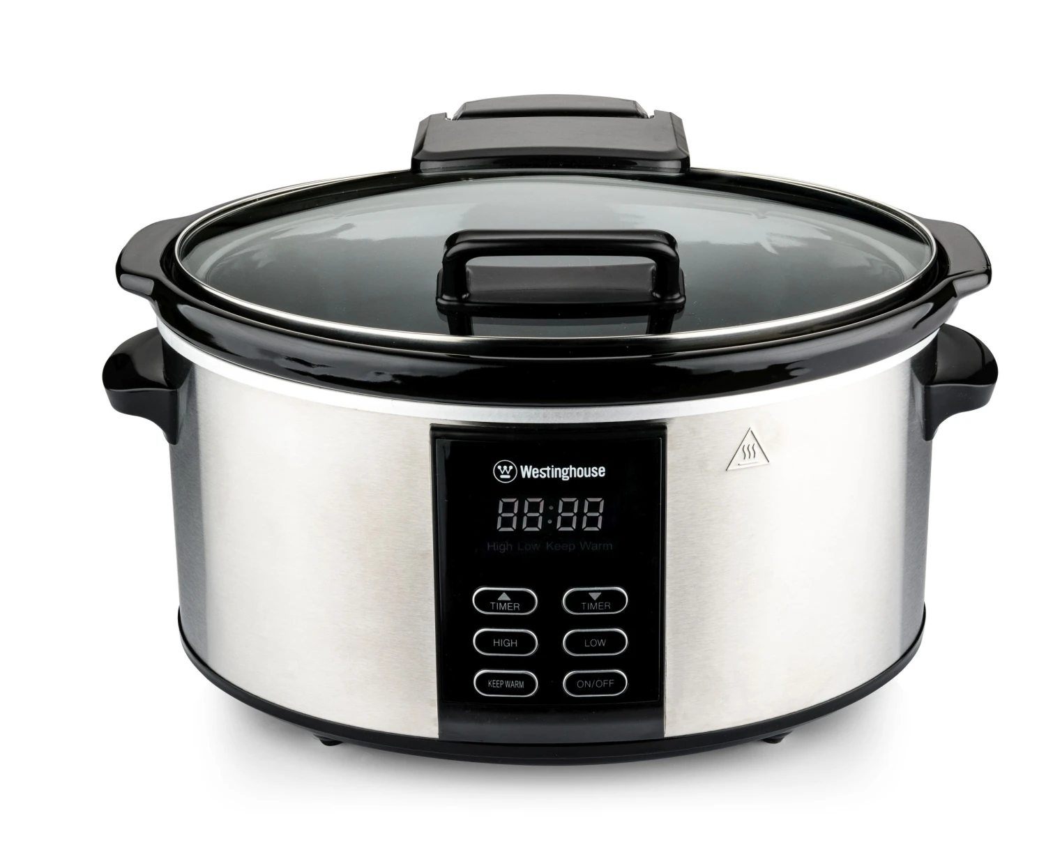 Westinghouse Slowcooker - Uitneembare Keramische Pan - RVS - 6 Liter - WKSC65 3 Westinghouse Slowcooker - Uitneembare Keramische Pan - RVS - 6 Liter - WKSC65