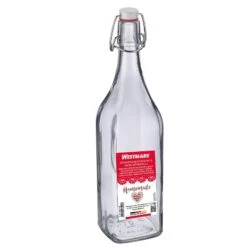 Westmark Beugelfles / Weckfles Vierkant - 1 Liter -Cuisine Et Table Westmark Beugelfles Vierkant 1liter 4