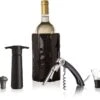 Vacu Vin Wijnset Original - Zwart - 5 Delige Set -Cuisine Et Table WineSet Original