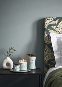 WoodWick Geurkaars Ellipse Sagewood & Seagrass - 9 Cm / 19 Cm -Cuisine Et Table YC SS23 1629 HRC