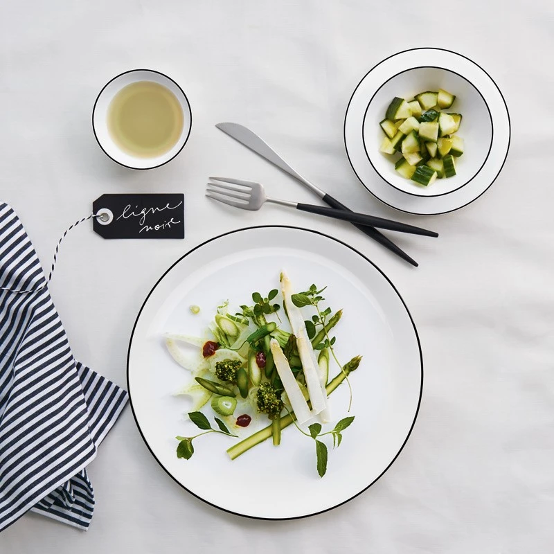 ASA Espresso Kop En Schotel A Table Ligne Noire 70 Ml 7 ASA Espresso Kop En Schotel A Table Ligne Noire 70 Ml - Image 5