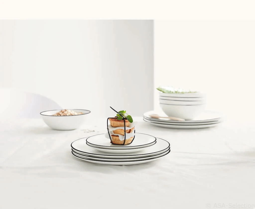 ASA Selection Theekop En Schotel A Table Ligne Noire 250 Ml 5 ASA Selection Theekop En Schotel A Table Ligne Noire 250 Ml - Image 3