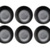 Studio Tavola Ontbijtborden Black Tie ø 19 Cm - 6 Stuks -Cuisine Et Table blacktie 2
