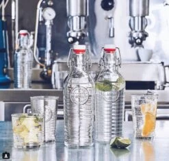 Bormioli Rocco Beugelfles / Weckfles Officina 1825 - Transparant - 1.2 Liter -Cuisine Et Table bormioli waterflessen