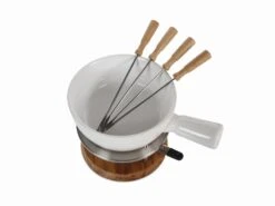 Boska Fondueset - 4 Personen - Wit -Cuisine Et Table boska fondue set bianco 4