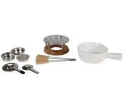 Boska Fondueset - 4 Personen - Wit -Cuisine Et Table boska fondue set bianco 5