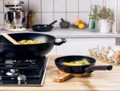 BK Koekenpan Easy Induction Aluminium - ø 20 Cm - Keramische Anti-aanbaklaag -Cuisine Et Table c29876f01a281cbdafd70bcf679134eb96db01b0 BK Easy Induction Frypan 20 005