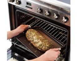 Valira Grillpan Aire Ceramic Met Handgrepen - 34 X 25 Cm - Keramische Anti-aanbaklaag -Cuisine Et Table ceramic grill pan aire 12 1