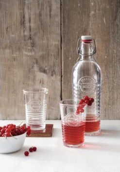 Bormioli Rocco Beugelfles / Weckfles Officina 1825 - Antraciet - 1.2 Liter -Cuisine Et Table clear bormioli rocco canister sets jars 540621mba321990 64 1000