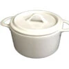 Food For Fun Serveerpan - Wit - ø 10 Cm / 700 Ml -Cuisine Et Table cocotte schaal keramiek