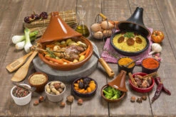 Cookinglife Tajine Regas - Aardewerk - Zwart - ø 32 Cm / 3 Liter 13 Cookinglife Tajine Regas - Aardewerk - Zwart - ø 32 Cm / 3 Liter -Cuisine Et Table cookinglife tajines resized bw 2