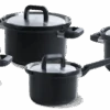 BK Pannenset Flow Cool - Zwart / RVS - 4 Delige Set -Cuisine Et Table f73a84f6631f4f74b3d2acc73ef5b03d152e9d04 B9930 004 FLCB PA LR 72dpi