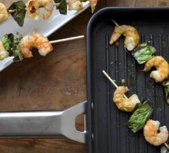 Valira Grillpan Aire - 23 X 23 Cm - Standaard Anti-aanbaklaag -Cuisine Et Table grillpansfeerfoto2