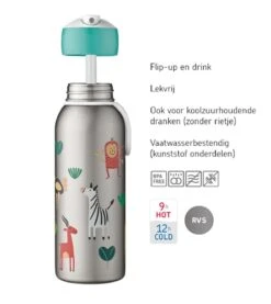 Mepal Schoolbeker Flip-up Campus Frozen 350 Ml 9 Mepal Schoolbeker Flip-up Campus Frozen 350 Ml -Cuisine Et Table isoleerfles flipup campus usp s nl 4